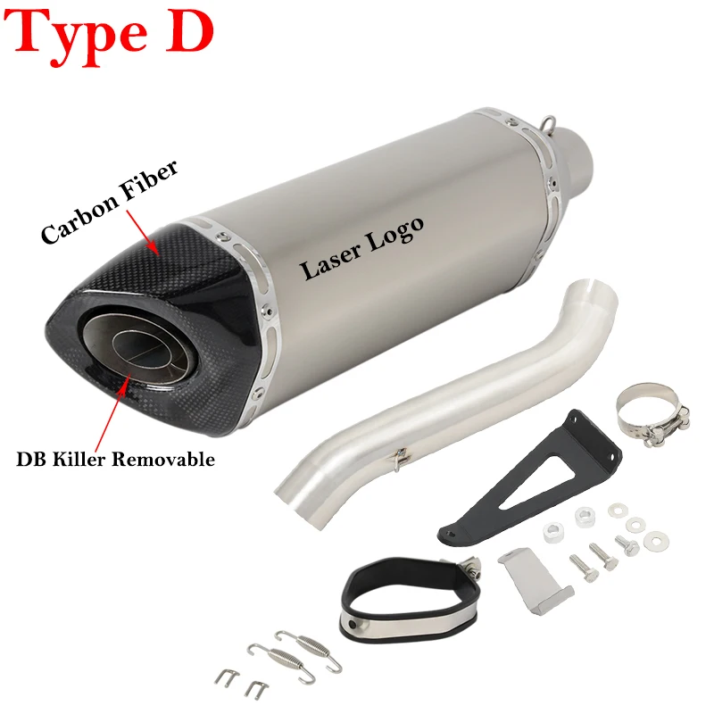 Для Aprilia TUONO 1100 V4 Factory RR Misano 2017 - 2020 модификация выхлопной трубы мотоцикла