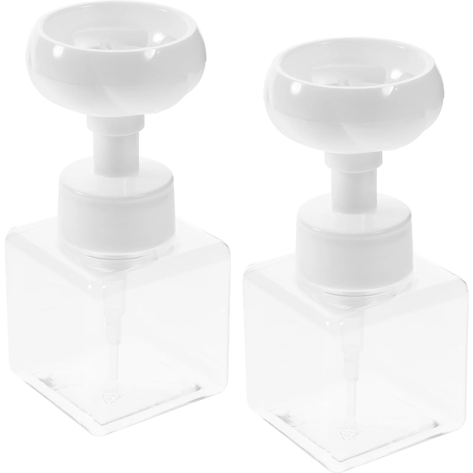 

2pcs Dispenser With Pump Bottle Bathroom Dispenser Portable Dispenser Dispenser With Pump