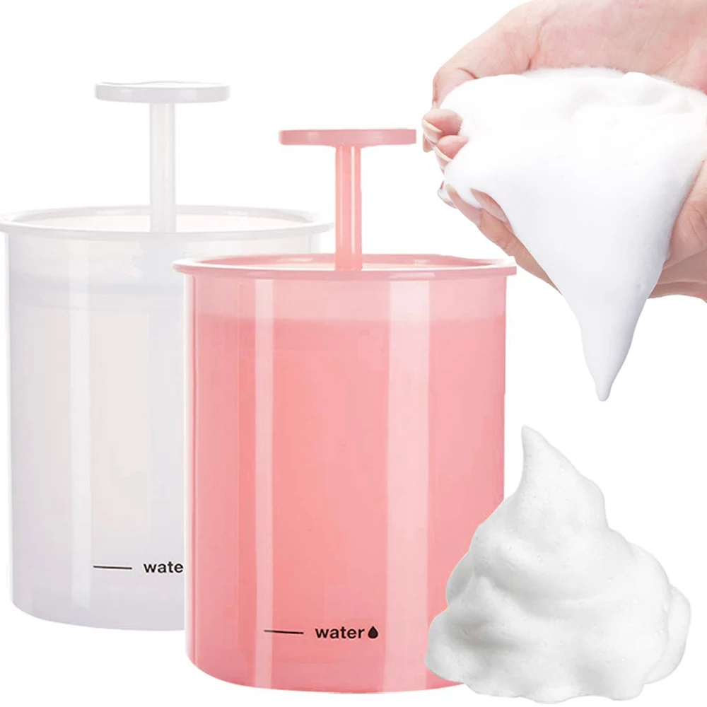 

1Pcs Foaming Shampoo Cup Simple Face Cleanser Shower Bath Shampoo Bubble Maker Reusable Washable Makeup Remover Skin Clean Tool