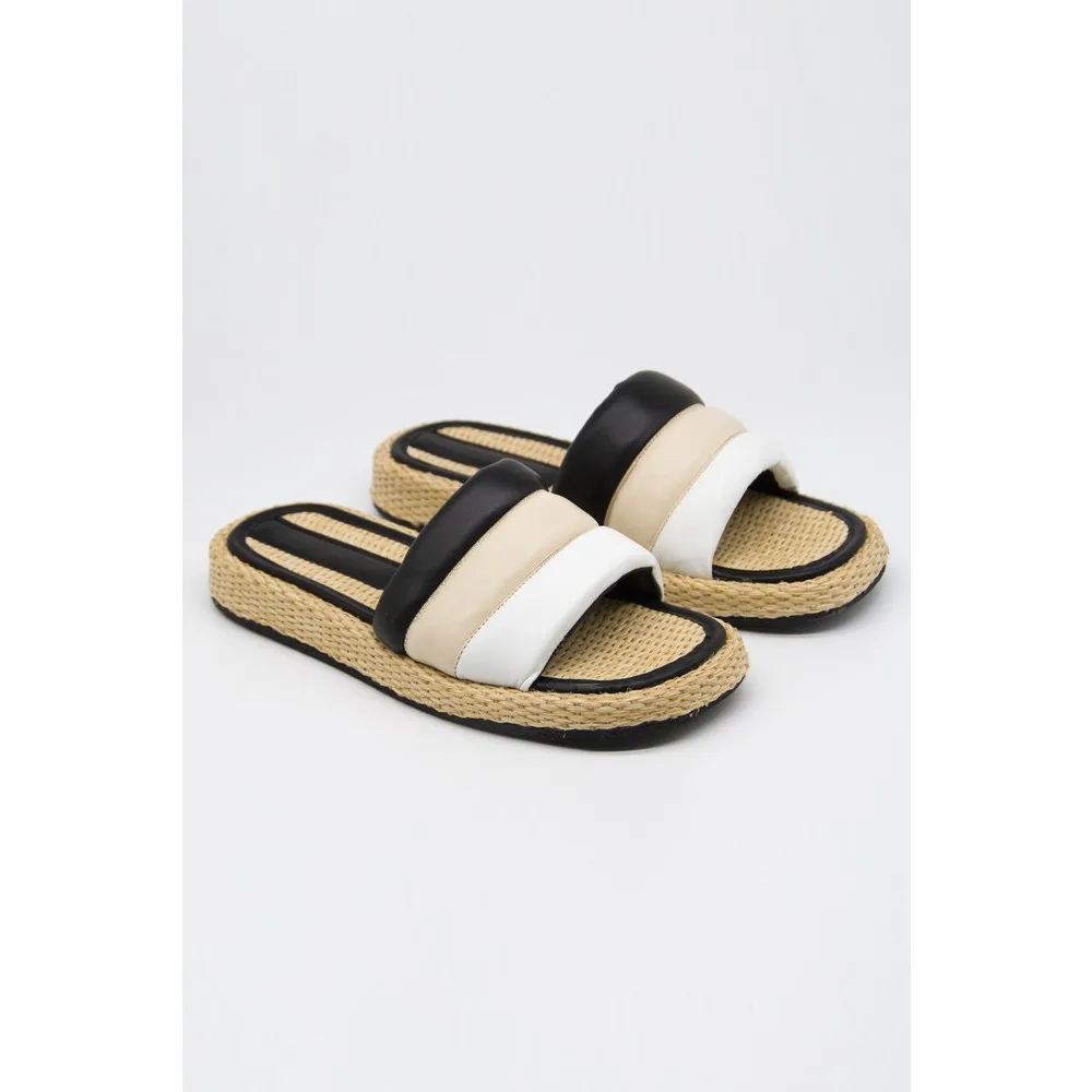 

Dorlie Inflatable Belt Black Slippers