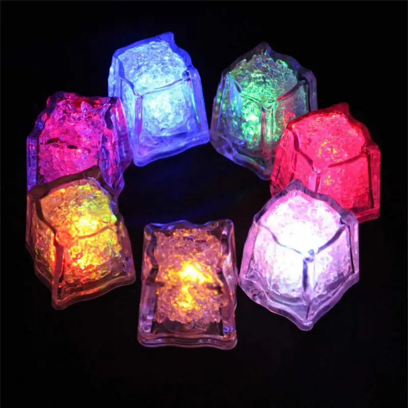 

Ice That Wont Melt Glowing Ice Super Cool Led Ice Luminous Ice Food Grade Party Supplies Party Drink Ice