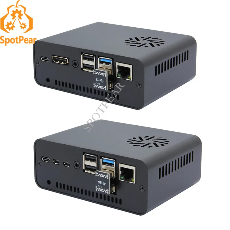 

Raspberry Pi 4B Storage module NASPi adapter board SATA HDD/SSD hard disk NAS storage server kit