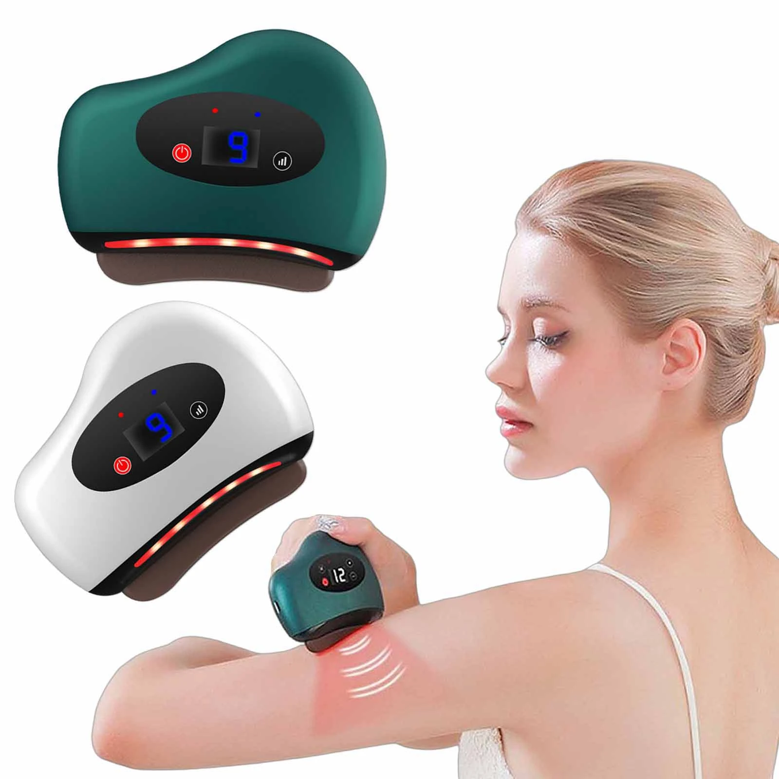 

2022 New Electric Facial Massage Neck Face Body Massager Relaxation Beauty Health Household