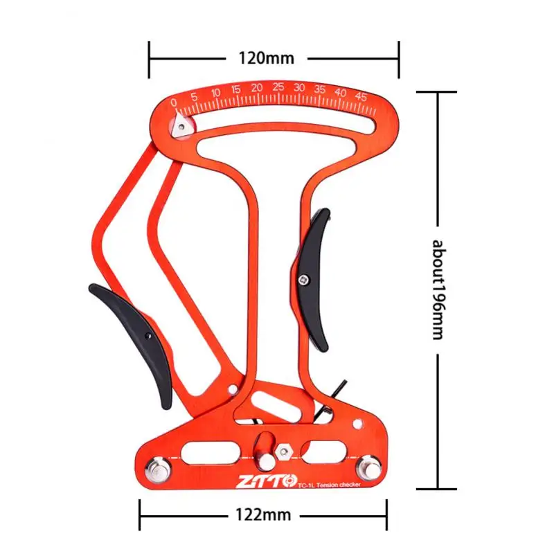 

Bicycle Spoke Tension Meter Wheel Radius Strength Checker Aero Round Rays Indicator Accurate TooI Included Manual TM-1 MTB