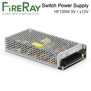 Источник питания FireRay Switch HF100W-T-A DC5V12A + 12V2A -12V1A, тройная выходная мощность HF100W-D-L 15 В для гравировального станка с ЧПУ
