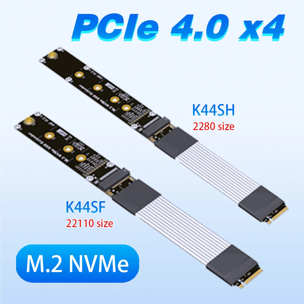 Адаптер SSD ADT M.2 NVMe, удлинитель кабеля K44SF 22110, размер/K44SF ...