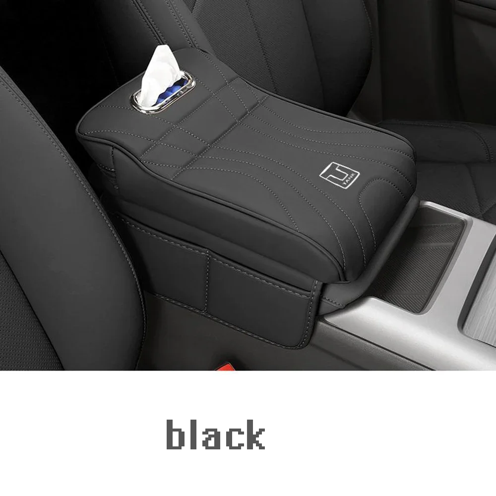 

Для GWM Tank 500 Great Wall Tank 300 кожаный автомобильный подлокотник, коробка для увеличения высоты, защитный чехол, сумка для хранения, автостайлинг