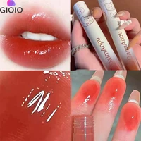 6 color mirror water lip gloss lip glaze transparent glass waterproof liquid lipstick nude brown clear tint makeup cosmetic