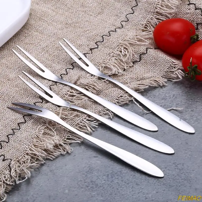 

1 шт., вилка для фруктов из нержавеющей стали