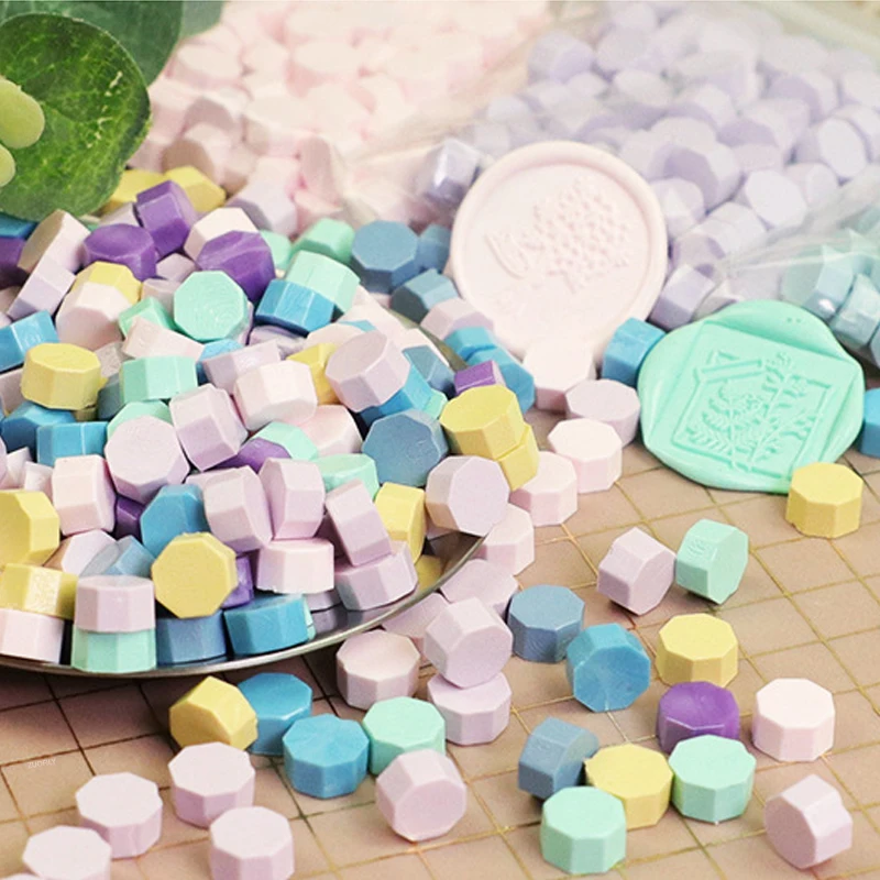 100 шт. восковая печать в стиле ретро цветные восковые бусины скрапбукинг подарок