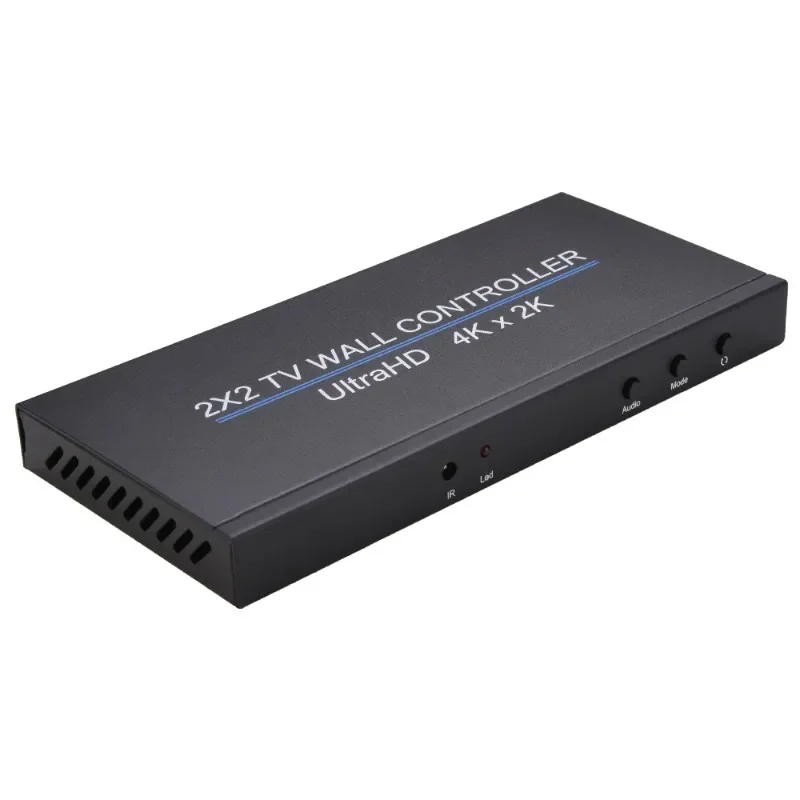 

4K@60Hz 2x2 TV Wall Controller4K X 2K HD Display Point-to-Point TV Wall Controller Support 1-way HDMI Input 4 HDMI Output