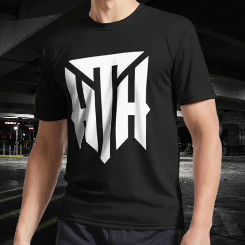 Хилтоп с капюшоном логотип старого АВС хип-хоп активный футболка смешной размер