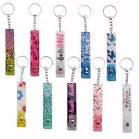 credit card grabber acrylic material card puller custom your own credit card grabber keychain clip for long nails pendant