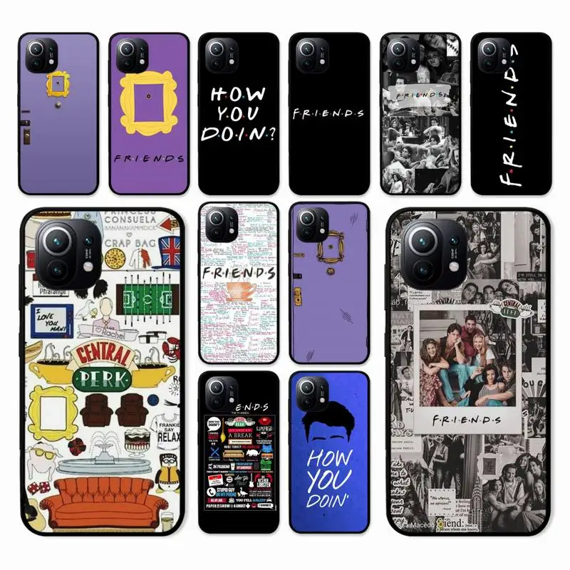 

Friends TV Show Phone Case For Xiaomi Mi Note 10 Pro 8 Lite 9 Se 10T 6X 6 5X 5 F1 Mix 2S Max 2 3 Cover