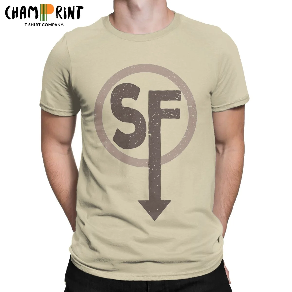 

Футболка мужская с круглым вырезом, 100% хлопок, с коротким рукавом