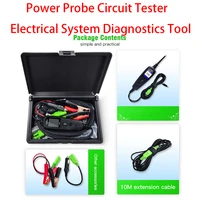 original alicar ec150 circuit tester powerscan automative power probe kit led display voltage polarity locator diagnostic tool