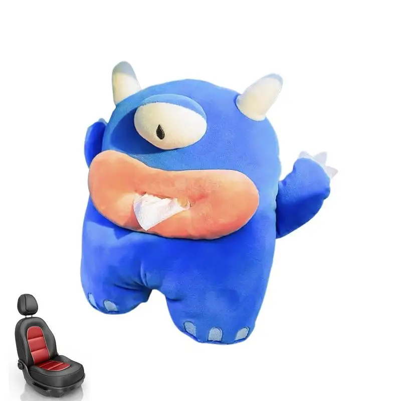 

Мультяшные автомобильные салфетки, милый автомобильный подлокотник, коробка для бумажных салфеток, бумажный поднос, бумажный контейнер для