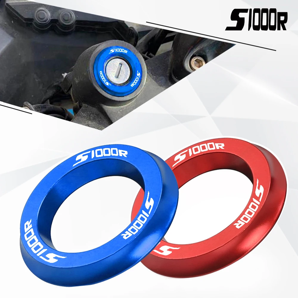 

FOR BMW S1000R 2015-2022 2023 2019 2016 2017 2018 2015 Motorcycle Ignition Switch Cover Throttle Cover decorative Key hole ring