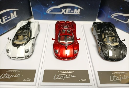 Фото Модель суперкара из сплава XF 1 64 Pagani Utopia Pagani Utopia из углеродного волокна, трехцветный №3