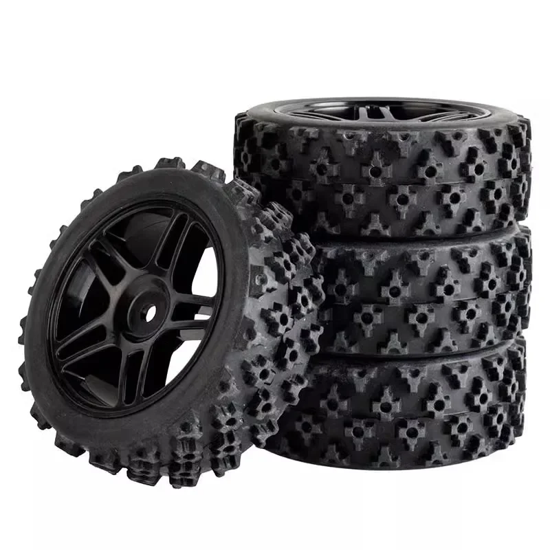 Wheel Rim Rubber Tires Tyres for WLtoys 144001 144002 144010 1:10 1:12 1:14 1:16 RC Car Parts Model Accessories Ca