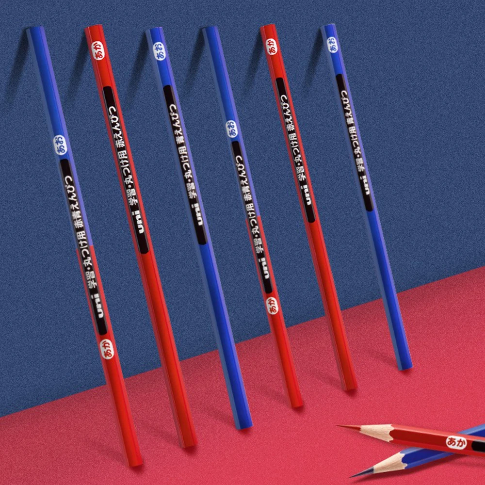 Набор японских карандашей Uni шестигранных деревянных 12 шт. 772 Обучающий набор