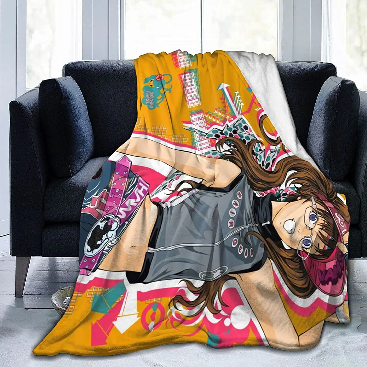 

Rika Noyamano Fluffy Soft and Comfortable Blanket, Anime Warm Embrace of Sympathy