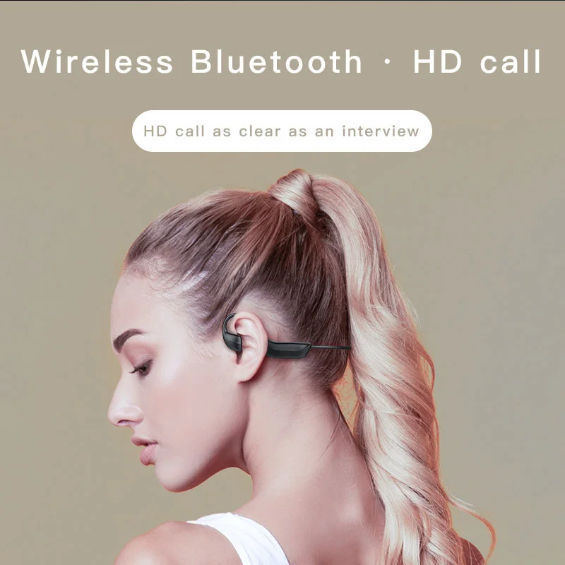 Bluetooth-наушники с костной проводимостью водонепроницаемые микрофоном |