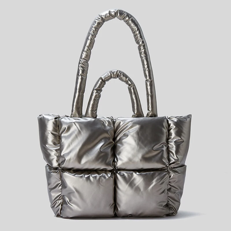

Brand down tote bag for women space cotton padded jacket shoulder bag designer Crossbod bag luxury purse and handbag new satchel