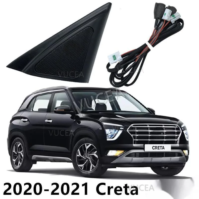 Динамики для Hyundai Creta треугольные колонки с аудиокабелем 87650 87660 2020 2021 - купить по