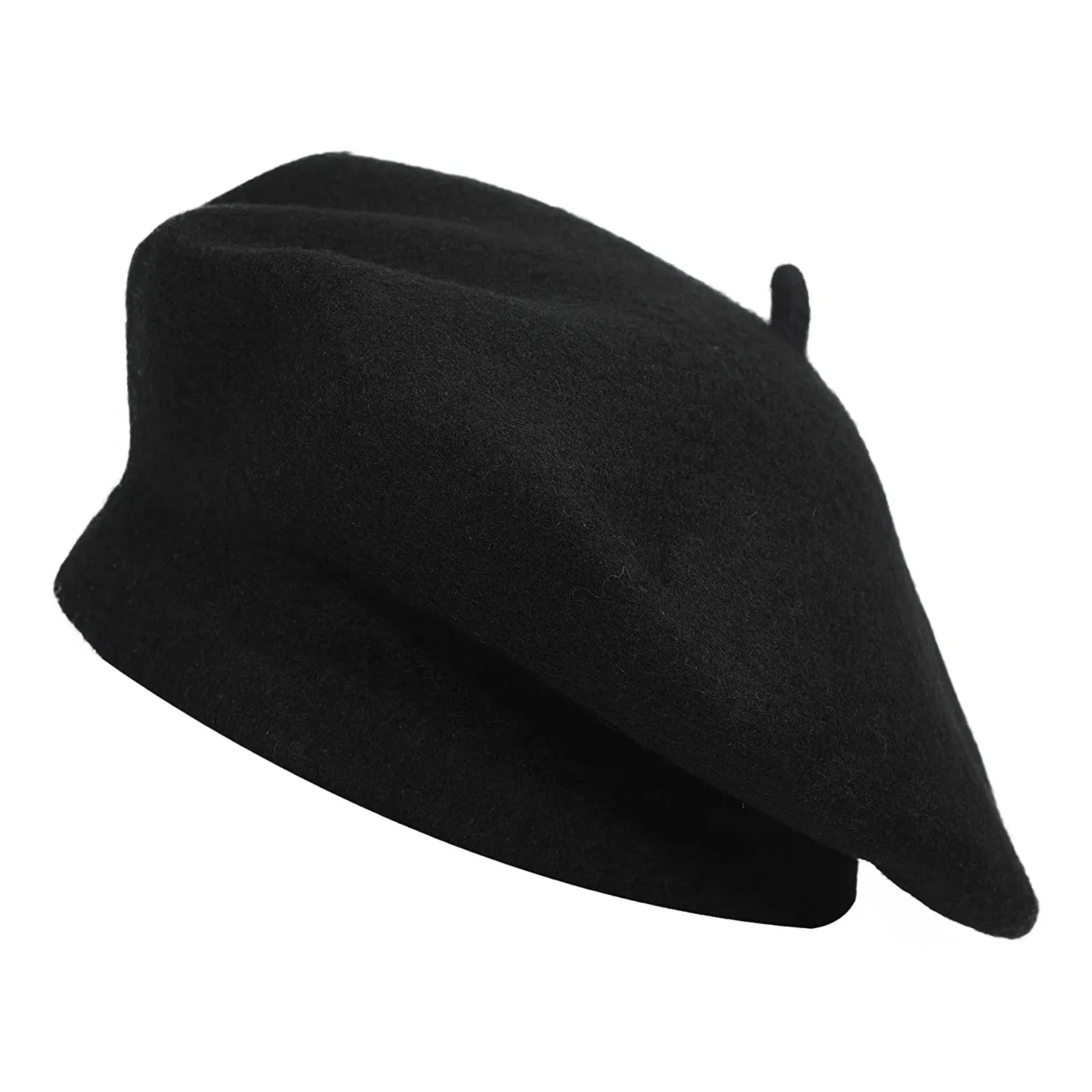 

Wool Women French Solid Hat Cap Beret Girls Color Beret For Berets