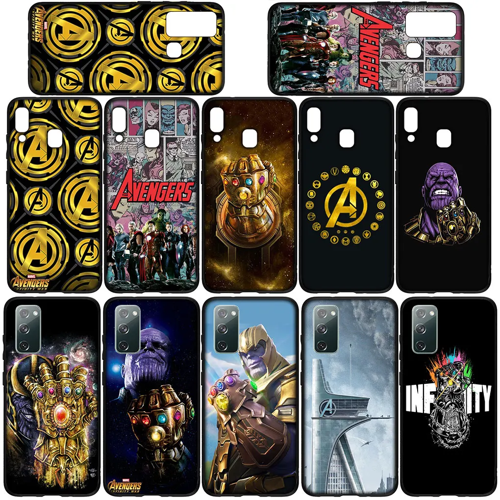 Чехол для телефона Avengers Endgame Marvel Thanos Motorola Moto G9 G30 G50 G60 G40 G52 G41 G42 G22 G71 E32 E7 G100 G корпус