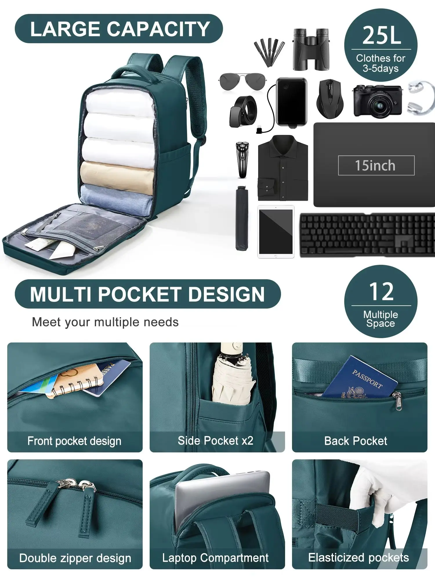 Рюкзак Fewchor 40x20x25