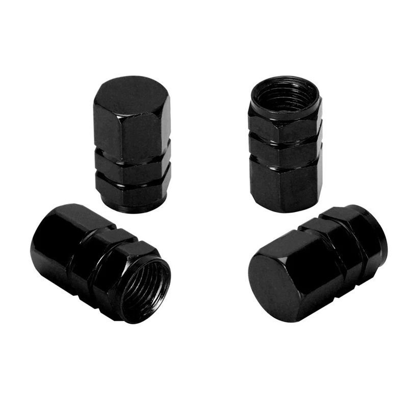 

4PCS Aluminum Tire Wheel Rims Stem Air Valve Caps Tyre Cover Car Truck Bike