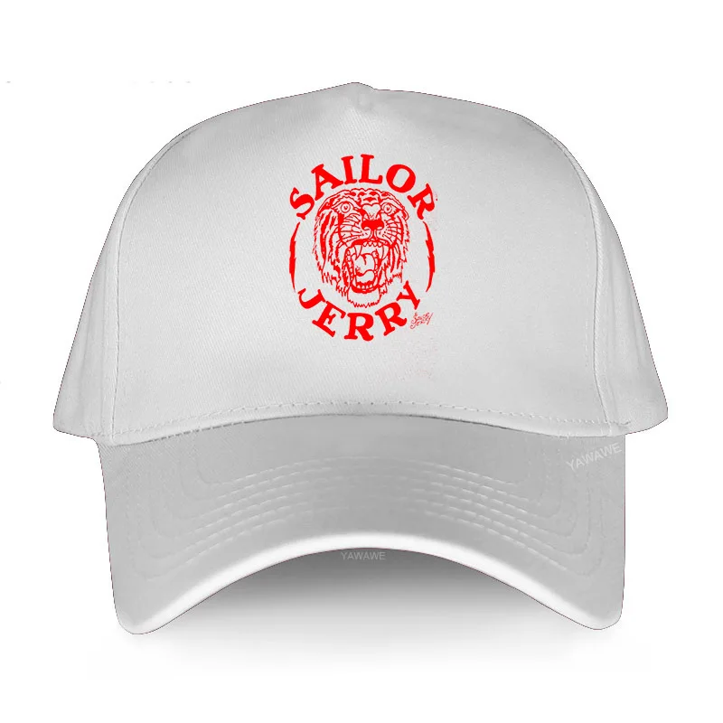 

Мужские модные кепки разных цветов Новое поступление кепки с татуировкой матросского Джерри Тигр Забавный дизайн бейсболка Прямая поставк...