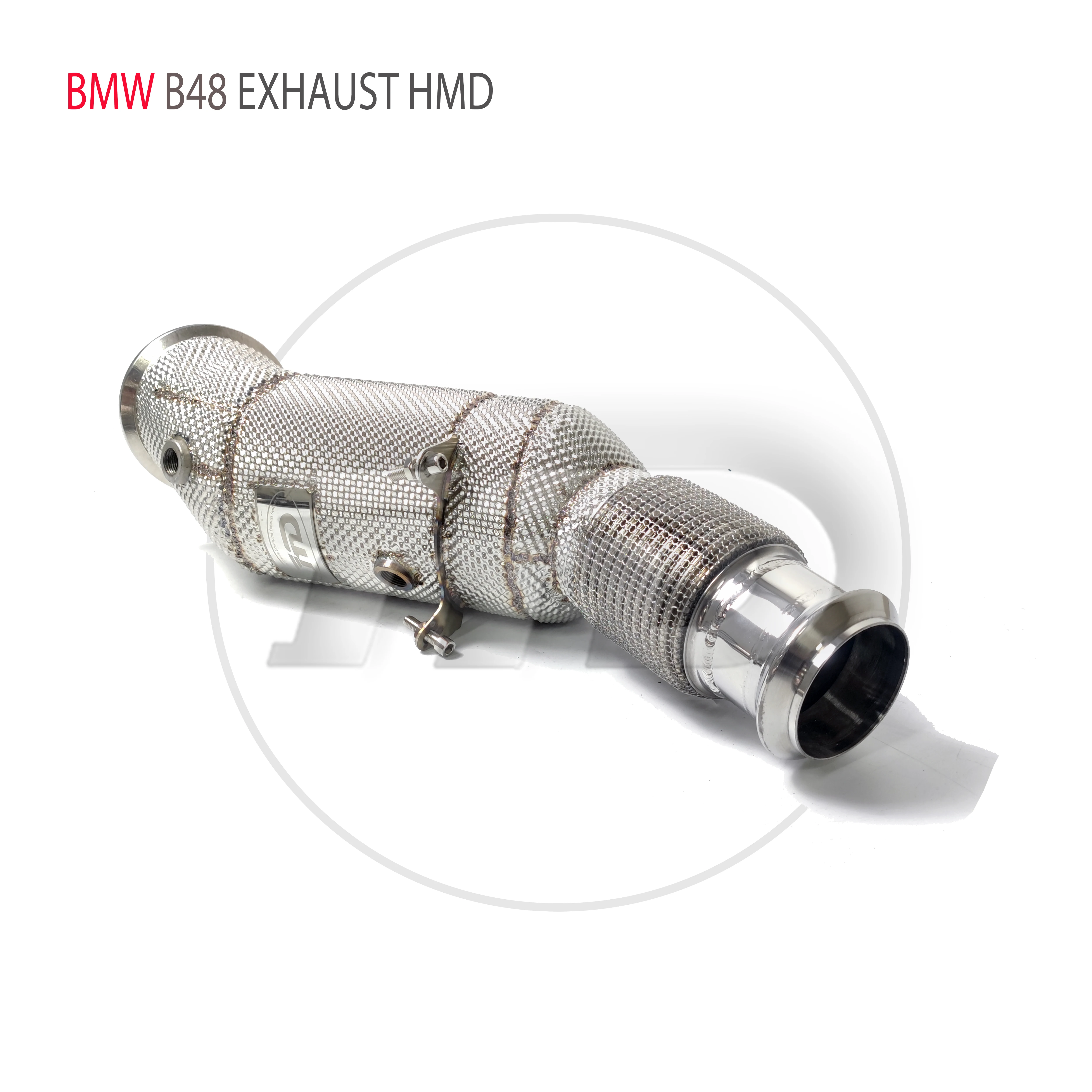 

HMD Exhaust System High Flow Performance Downpipe for BMW X4 25i 30i G02 B48 Engine 2.0T Car Accessories With Cat Pipe