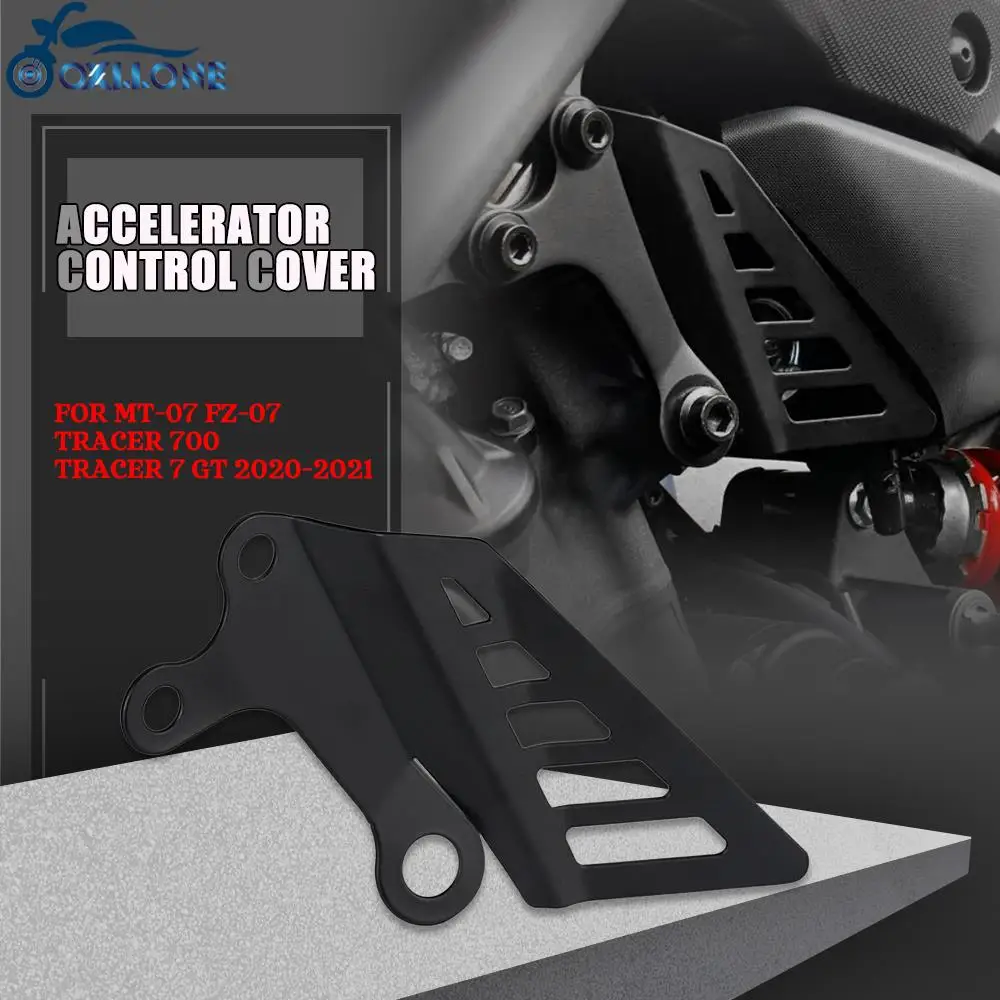 

FOR YAMAHA MT07 FZ-07 MT-07 Tracer 700 7 GT Motorcycle Accessories Accelerator Control Protective Cover Guard Frame Protector