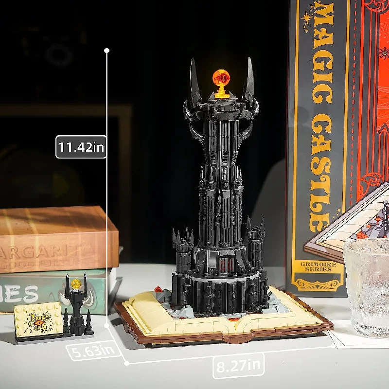 969 шт. Детский конструктор волшебный замок