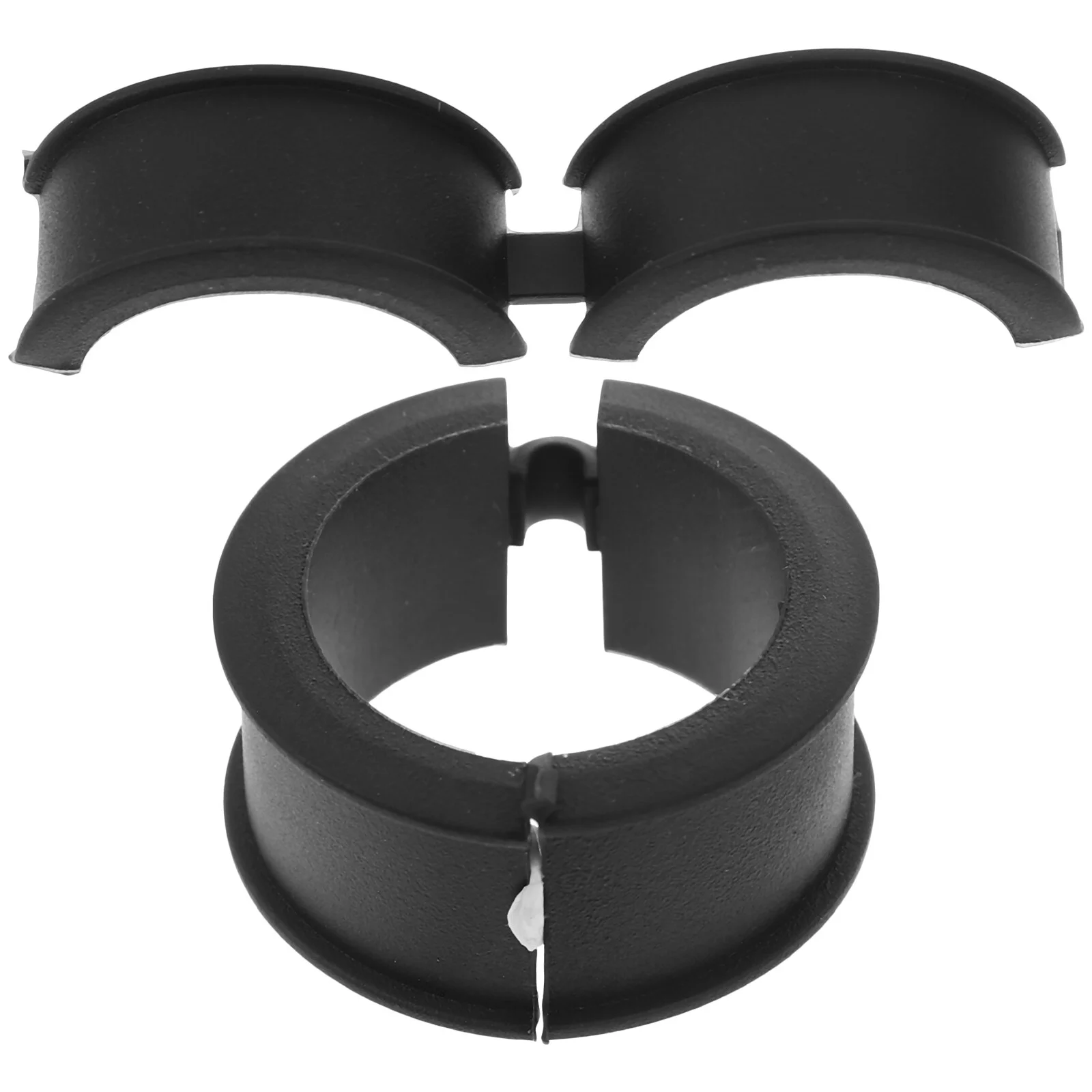 

2 Pcs Silicone Gasket Bicycle Handlebars Bike Stands Small Washer Extender Silica Gel Part Holder