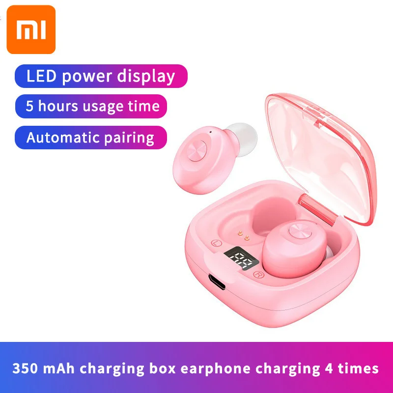 

Xiaomi LED Display Bluetooth Earphone Wireless headphone Sport Earpiece Mini Headset Stereo Sound In Ear IPX5 Waterproof tws