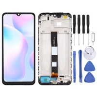 6 53inch lcd for redmi 9a display with frame for xiaomi redmi 9c nfc lcd display and touchscreen digitizer assembly replacement