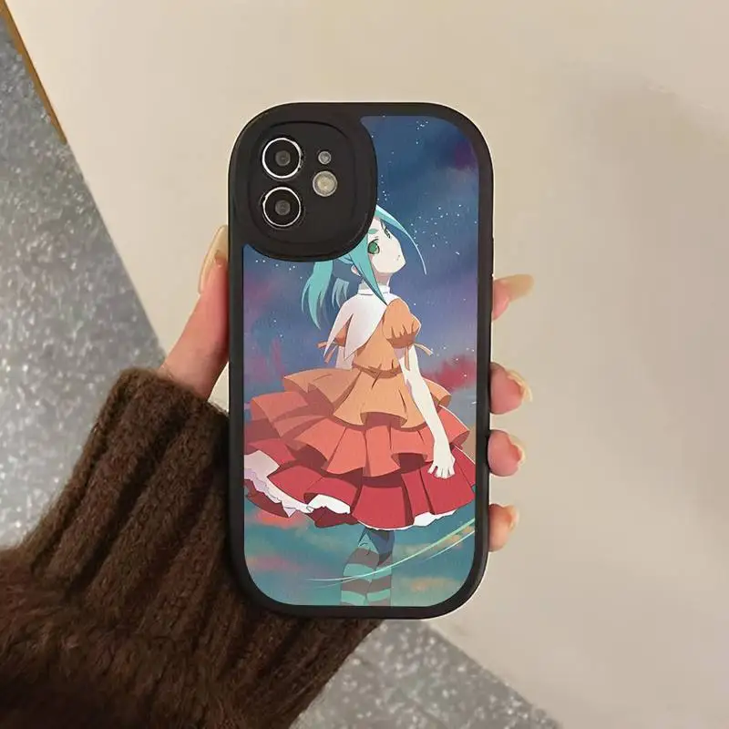 Monogatari Yotsugi Ononok Phone Case Hard Leather Phone Case For iPhone 14 13 12 Mini 11 14 Pro Max Xs X Xr 7 8 Plus 6 6s