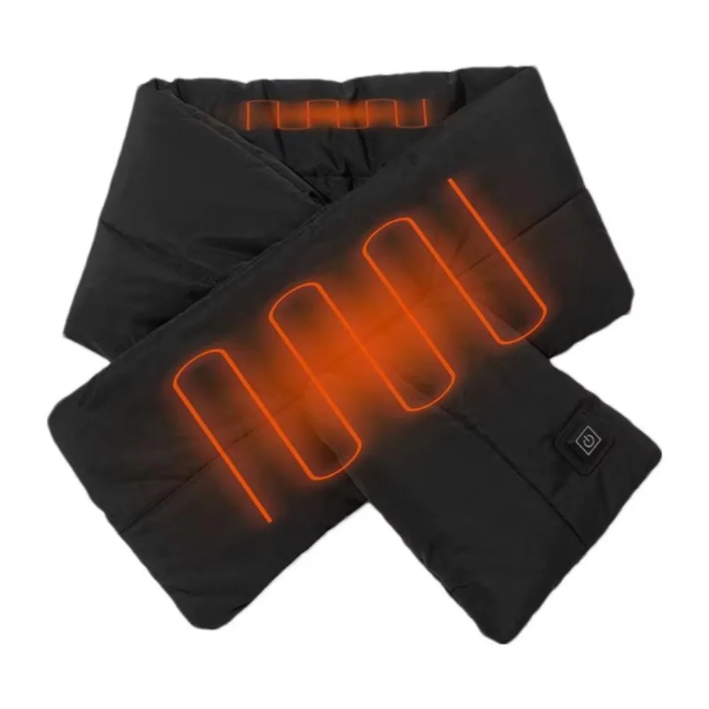 Модный шарф с электрическим подогревом и зарядкой через USB регулируемая