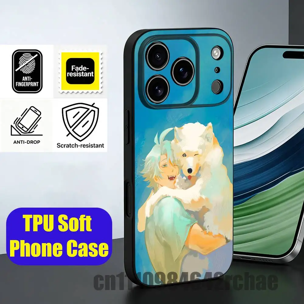 Фото Чехол для телефона Honkai Star Rail Phainon для iPhone 14, 16, 12, 13, 15, 11, 17, Pro, Max, Plus, E, Air, Mini, мягкий чехол №5
