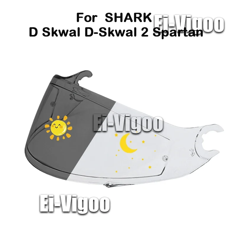 Фотохромный козырек для SHARK D Skwal D-Skwal 2 спартанский шлема анфас Viseira Capacete детали
