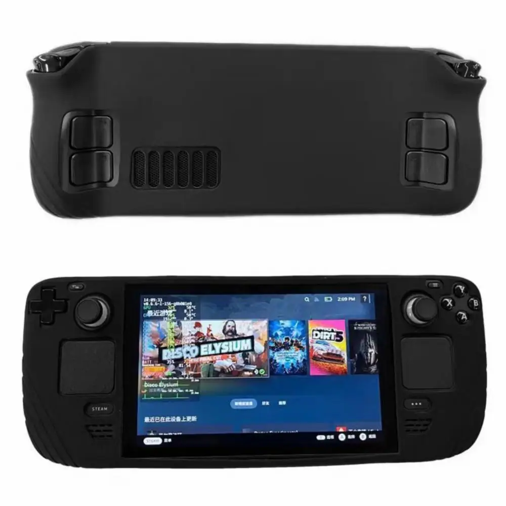 

Protective Case for Steam Deck Game Console Silicone Steam Host All-inclusive and Anti-fall Silicone Protective Case