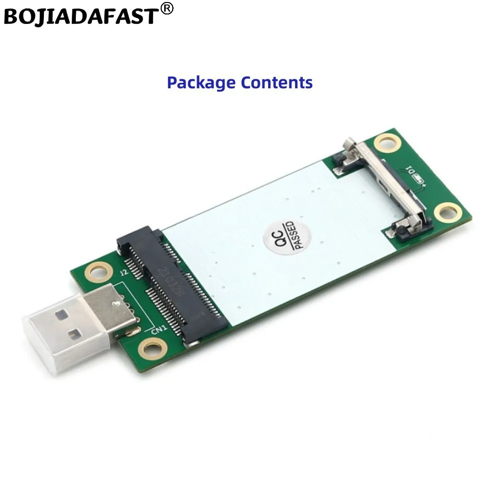 Mini PCIe PCI-E 52Pin to USB 2.0 Wireless Module Adapter Card SIM Slot For GSM 3G 4G LTE Modem images - 6