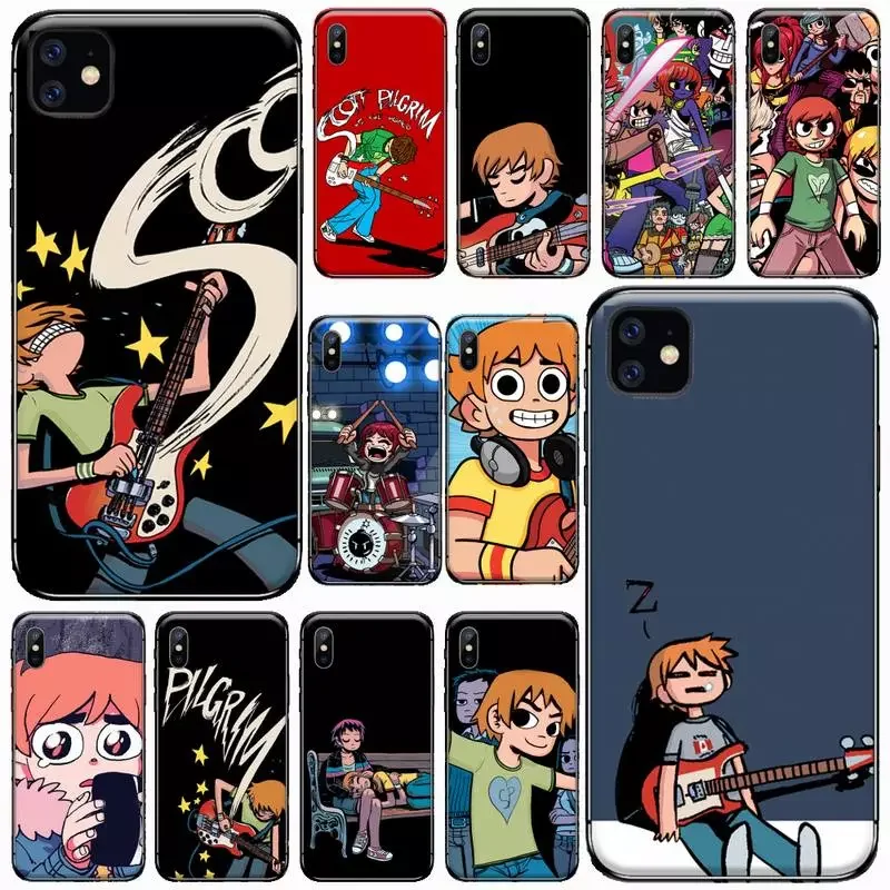 

Scott Pilgrim vs the World Phone Case For iphone 12 11 13 7 8 6 s plus x xs xr pro max mini