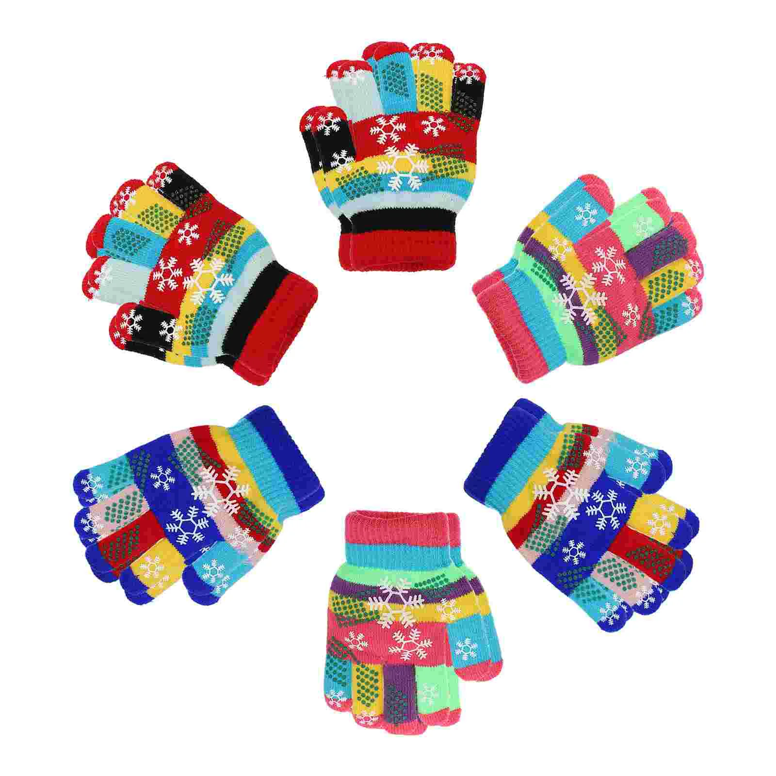 

6 пар сохраняющих тепло простые зимние детские Холодостойкие для детей Зимние