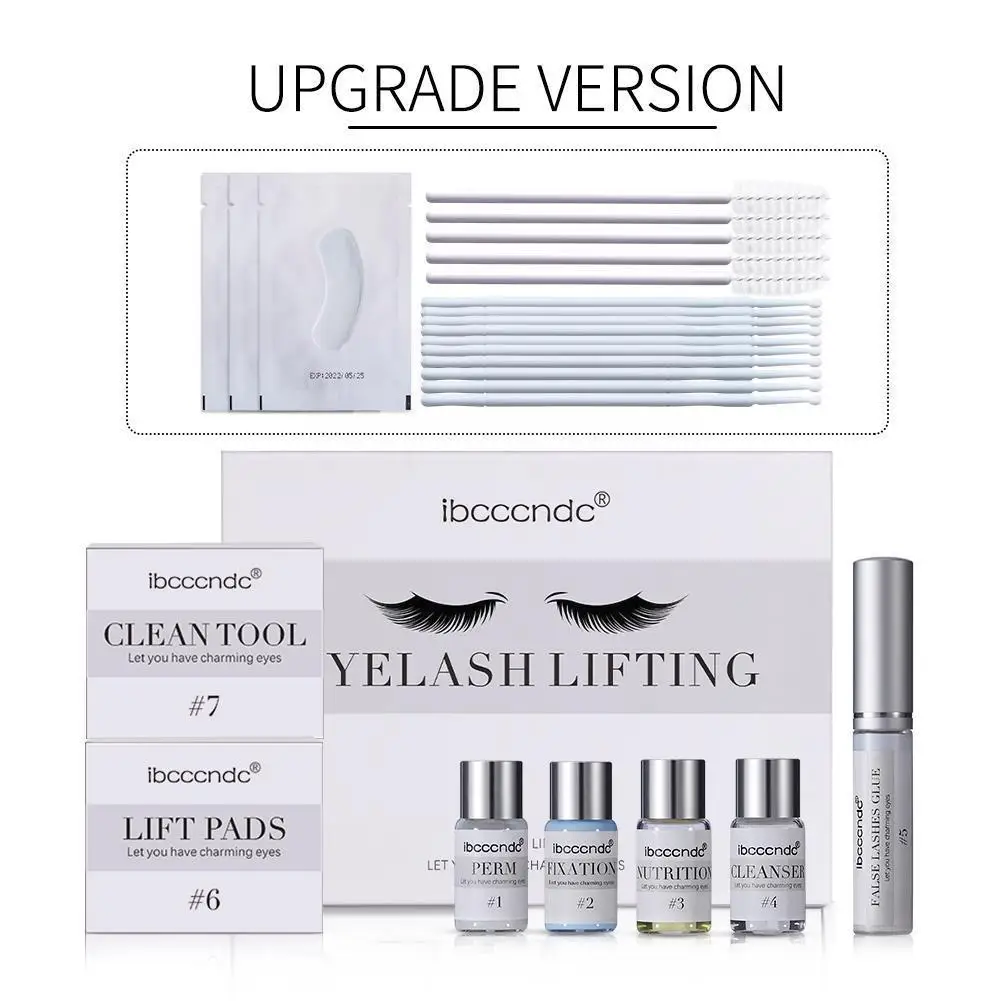 

New Lash Lift Eyelash Perming Kit Eyelash Wave Dropship Curling Lash Curler Perm Lashes Loti Perm Eye Lift Lift Liquid L5E5