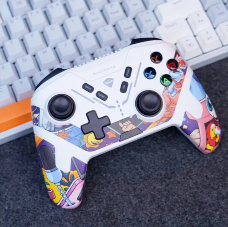 

Machenike HG510W PRO Bluetooth Game Trendy Edition Gamepad Wireless Controller 6 Axis Gyroscope for Nintendo Switch Steam Xbox